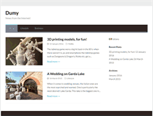 Tablet Screenshot of dumy.it